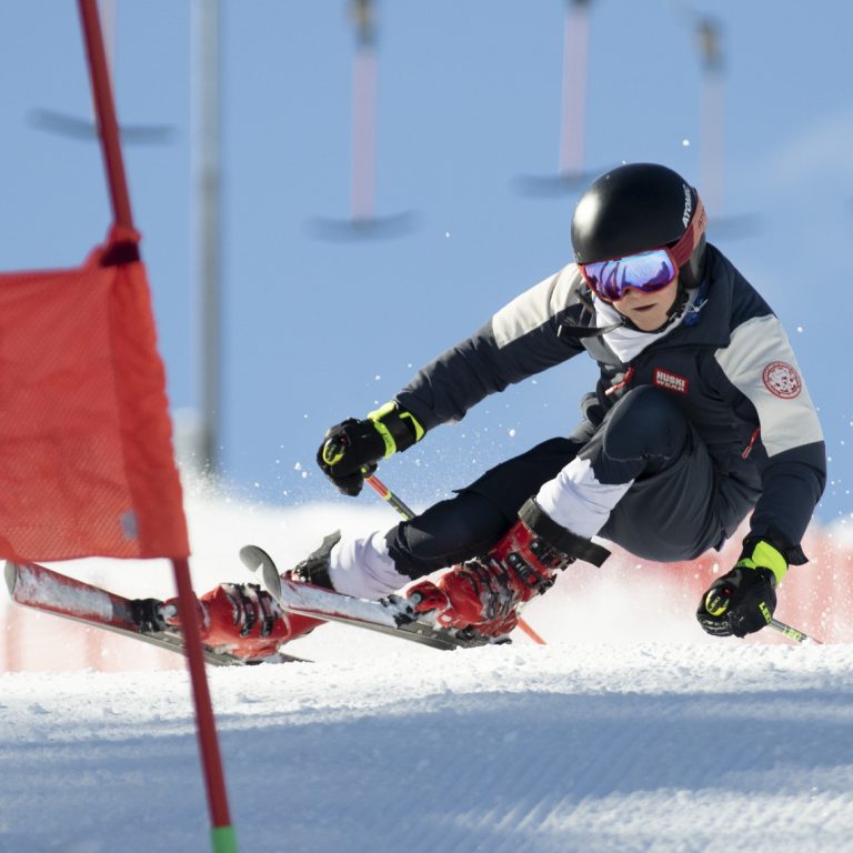 Hermann maier Athlets luca stocker for ski racing camps